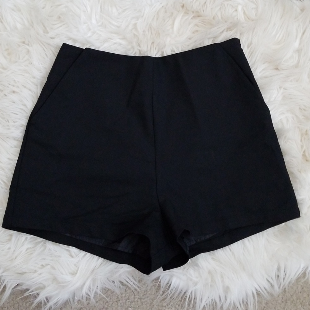 High waisted shorts
